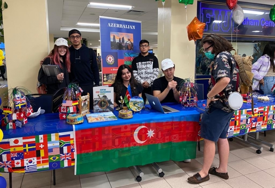 ABŞ-ın Florida Beynəlxalq Universitetində Azərbaycan stendi açılıb