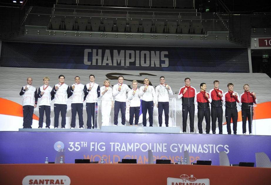 Rusiyalı gimnastlar Bakıda ikinci qızıl medalı qazanıblar