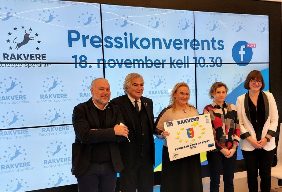 Estoniyanın Rakvere şəhəri 2022-ci il üçün Avropanın idman şəhəri seçilib