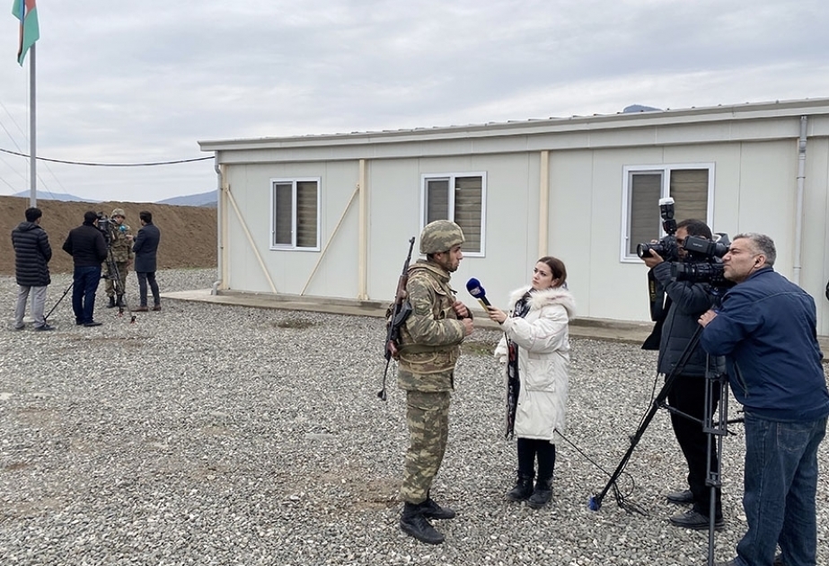 Azerbaijan’s Defense Ministry organizes media tour to Aghdam district
