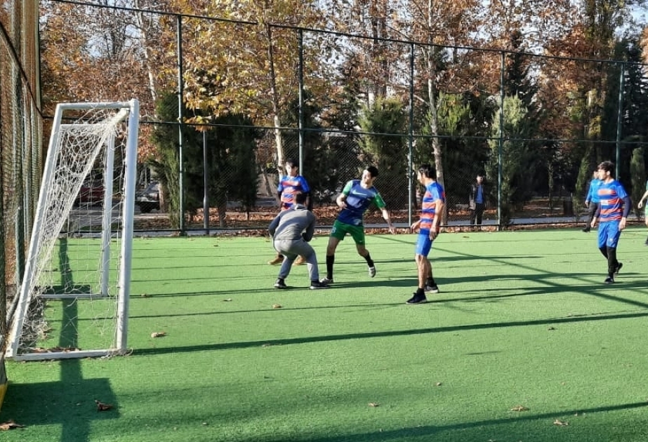 Mingəçevir Dövlət Universitetinin minifutbol komandası şəhər turnirinin qalibi olub