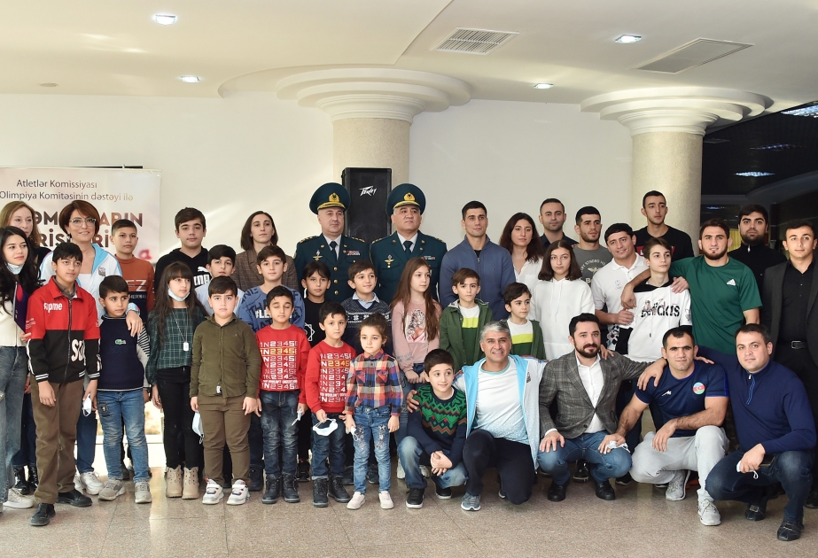 Milli Olimpiya Komitəsinin Atletlər Komissiyası “Qəhrəmanların varisləri” layihəsinə start verib