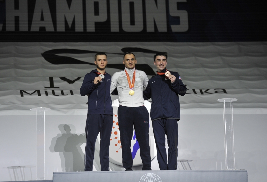 Gimnasta azerbaiyano consigue la plata en el 35º Campeonato Mundial de la FIG en Bakú