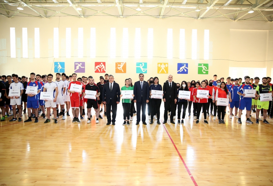 Student Spartakiad dedicated to 10th anniversary of establishment of Baku Higher Oil School kicks off
