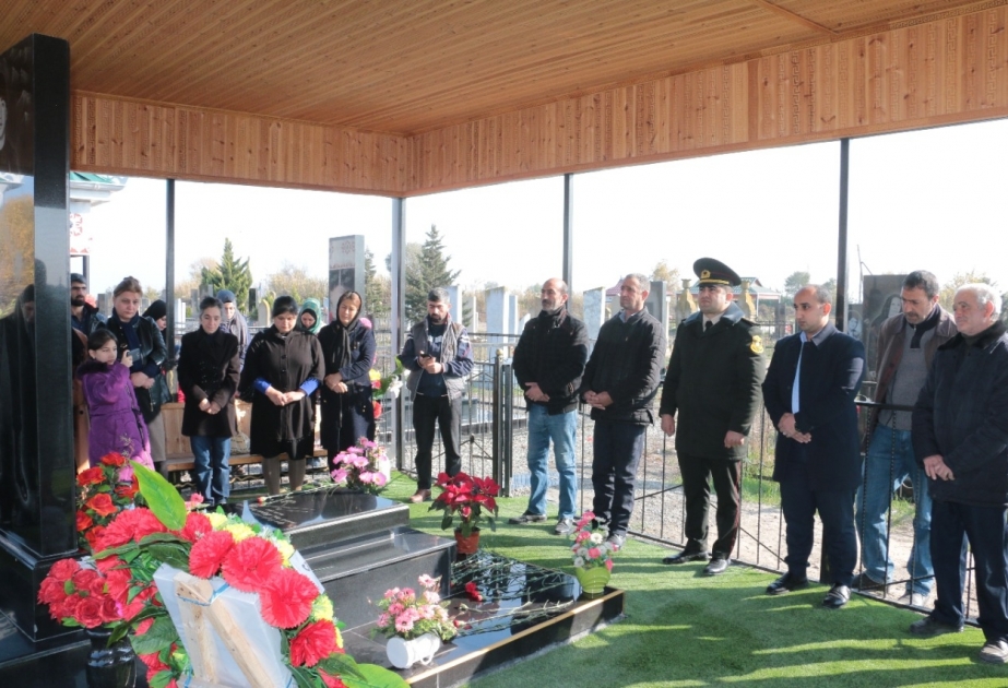 Şəhid kəşfiyyatçı Elvin Rəhimovun xatirəsi anılıb