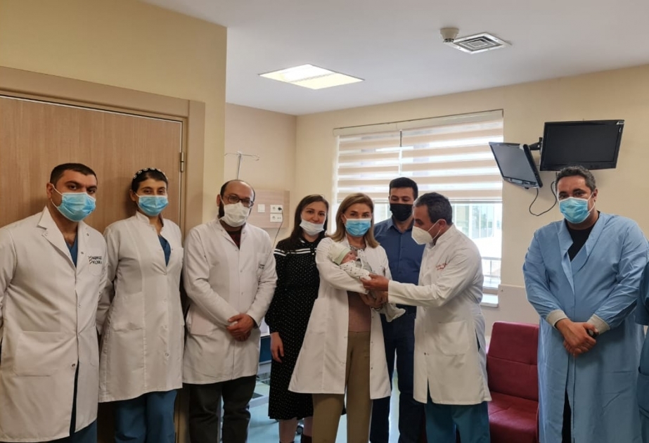 Beş günlük körpənin ürək qüsuru uğurla aradan qaldırılıb