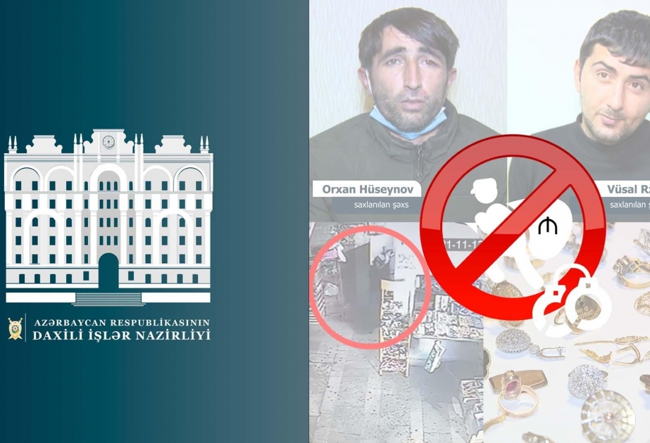 Yasamalda bir evdən 15 min manatlıq qızıl oğurlayan şəxs saxlanılıb VİDEO