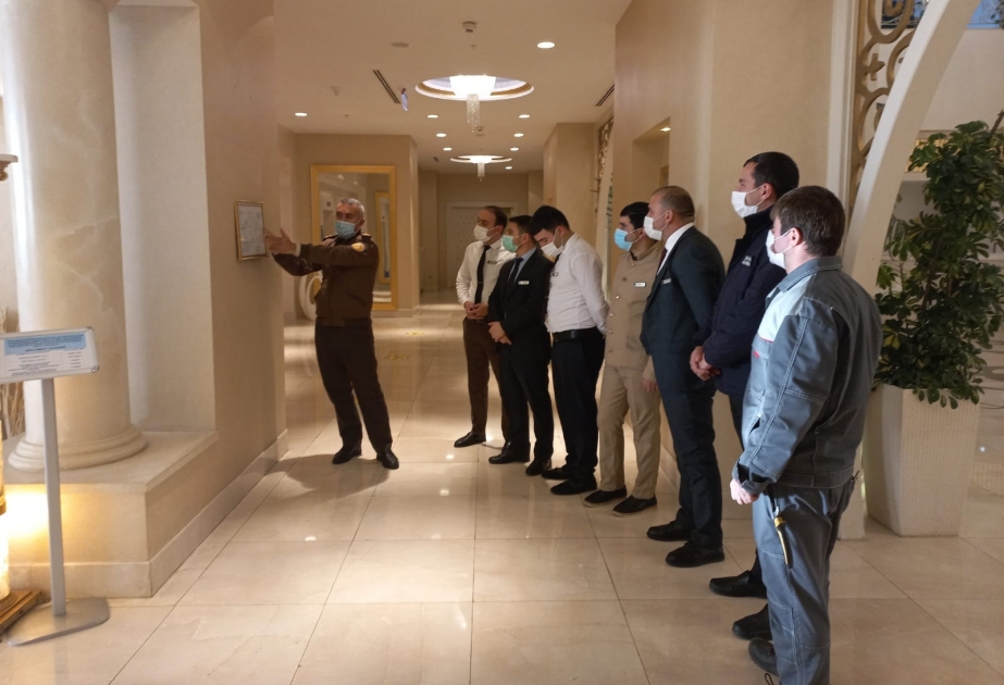 FHN-in Dövlət Yanğın Nəzarəti Xidməti istirahət mərkəzlərində maarifləndirmə tədbirlərini davam etdirir