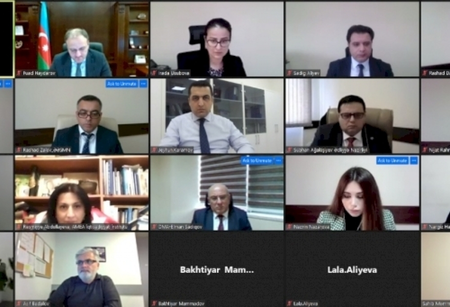 Biznes Mühiti və Beynəlxalq Reytinqlər üzrə Komissiyanın Əmək bazarı üzrə işçi qrupunun növbəti iclası keçirilib