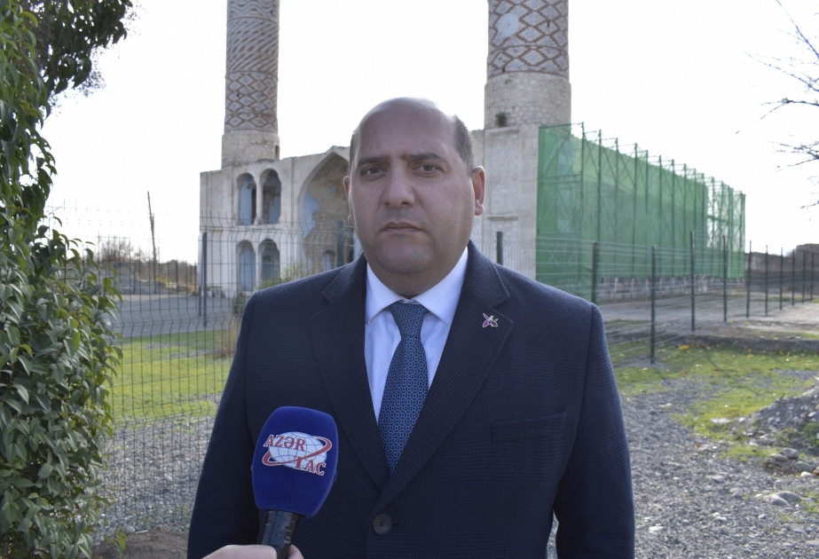 Ağdamda tarixi-mədəni abidələrin bərpasına başlanılır FOTO