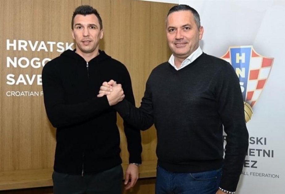 Манджукич вошел в тренерский штаб сборной Хорватии