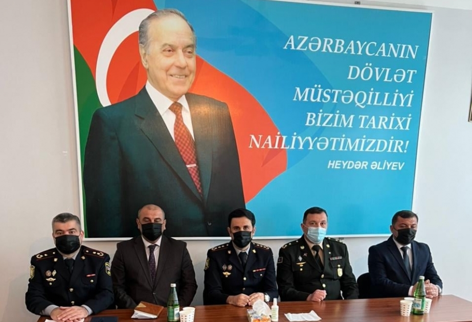 Goranboyda narkomaniya ilə mübarizəyə dair maarifləndirici görüşlər keçirilib