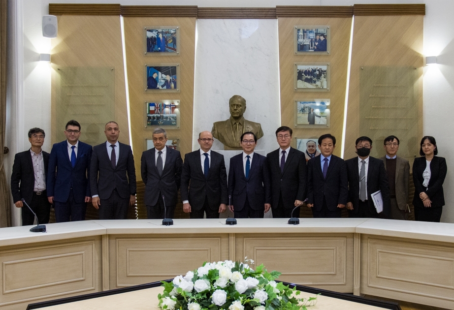 Se abordó la cooperación energética entre Azerbaiyán y Corea del Sur
