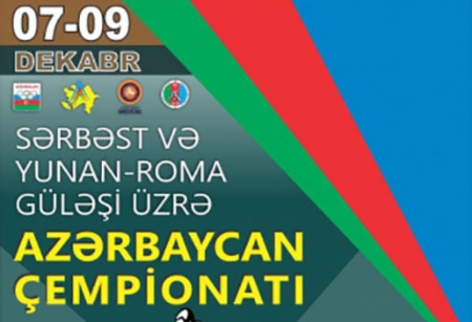 Sərbəst və yunan-Roma güləşi üzrə Azərbaycan çempionatı keçiriləcək
