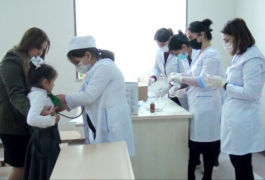Şərur, Ordubad və Kəngərli rayonlarının uşaq və yeniyetmələri arasında mantu sınağı aparılıb