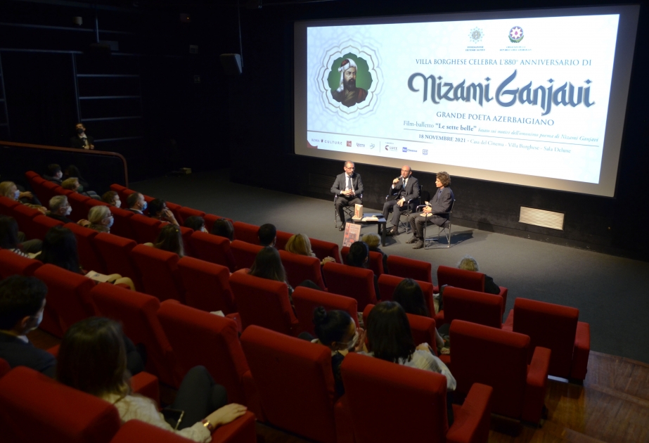 В Риме отмечен 880-летний юбилей великого азербайджанского поэта и мыслителя Низами Гянджеви ВИДЕО