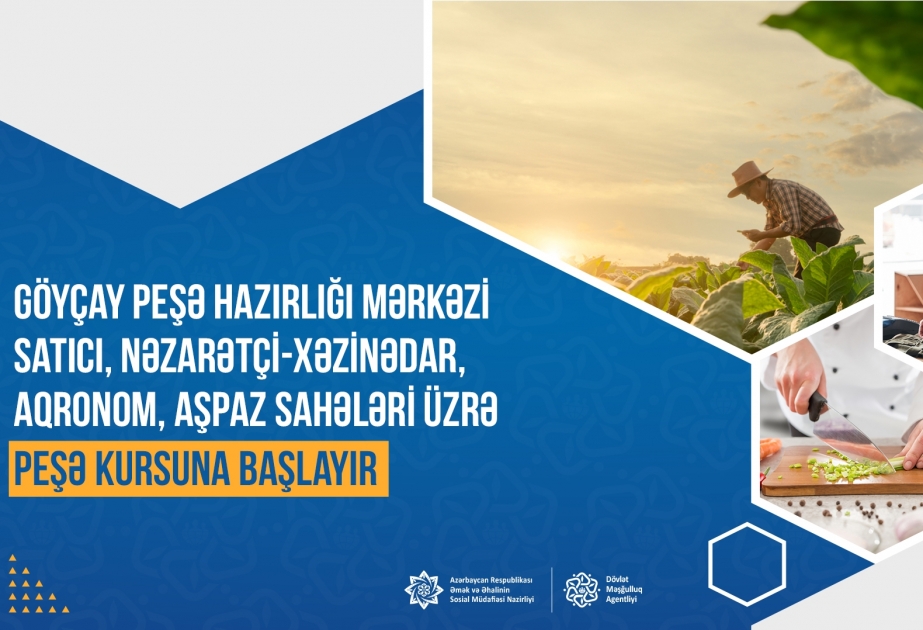 Göyçay Peşə Hazırlığı Mərkəzində yeni kurslar başlayır