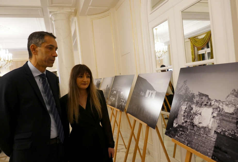 Parisdə azərbaycanlı fotoqrafın erməni vandalizmini əks etdirən sərgisi açılıb