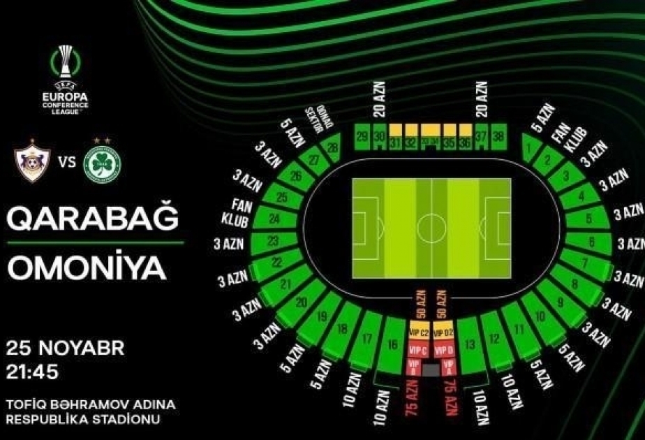UEFA Conference League: FC Qarabağ Ağdam trifft auf Omonia Nikosia