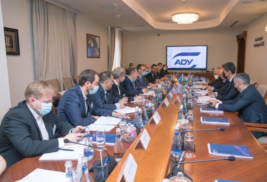 شركات ألمانية حريصة على التعاون مع سكك الحديد الأذربيجانية