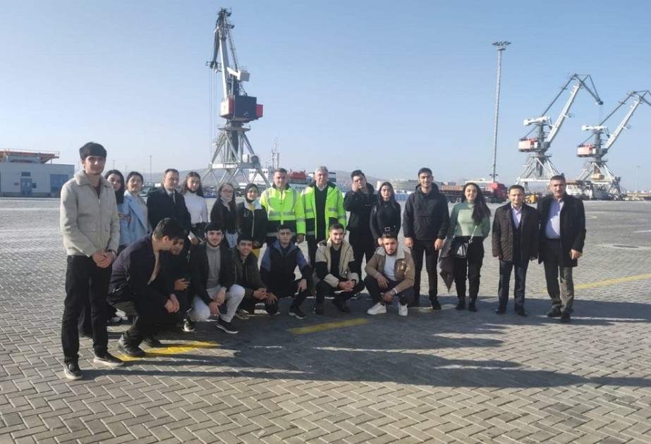 Bakı Beynəlxalq Dəniz Ticarət Limanı əməkdaşlarının AzMİU tələbələri üçün keçirdiyi təlim başa çatıb