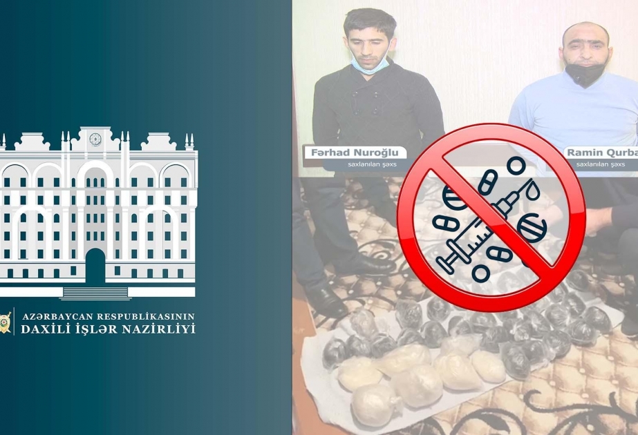 Narkokuryerliyə cəlb olunan iki nəfər tutulub, onlardan 31 kiloqramdan çox narkotik vasitə aşkarlanaraq götürülüb VİDEO