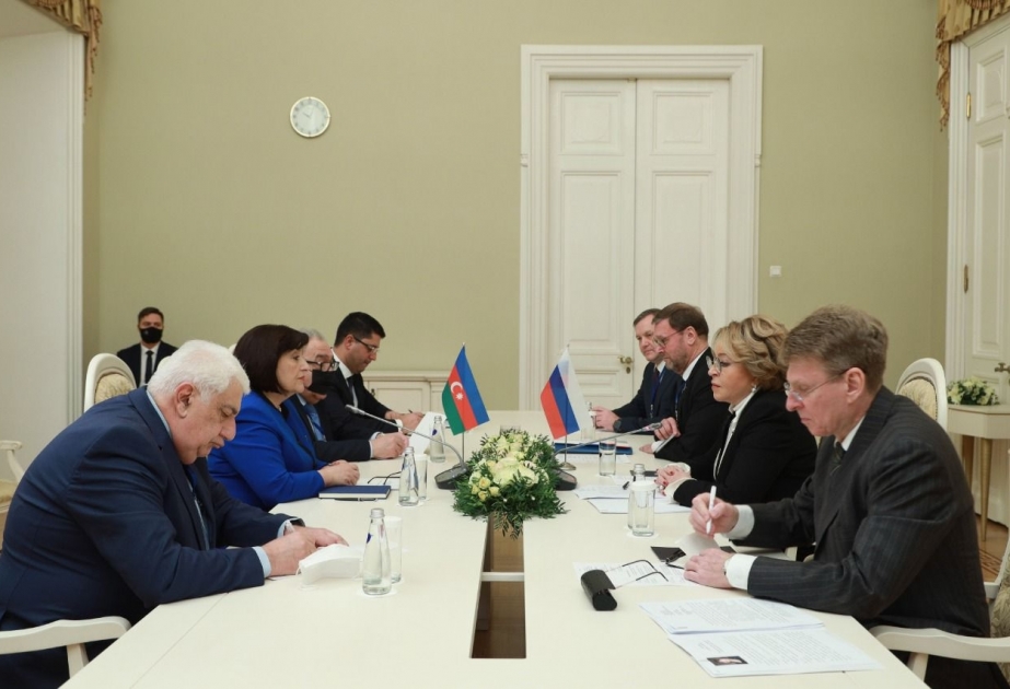 Valentina Matviyenko : MDB PA üzv ölkələr arasında əlaqələrin dərinləşməsinə və fikir mübadiləsinin aparılmasına töhfə verir