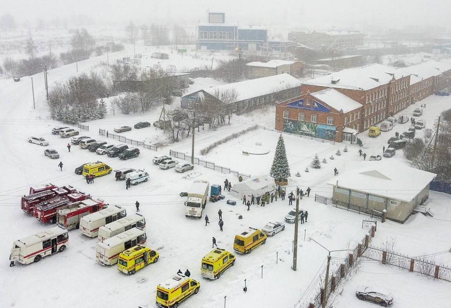 Rusiyanın Kemerovo vilayətində üç günlük matəm elan olunub