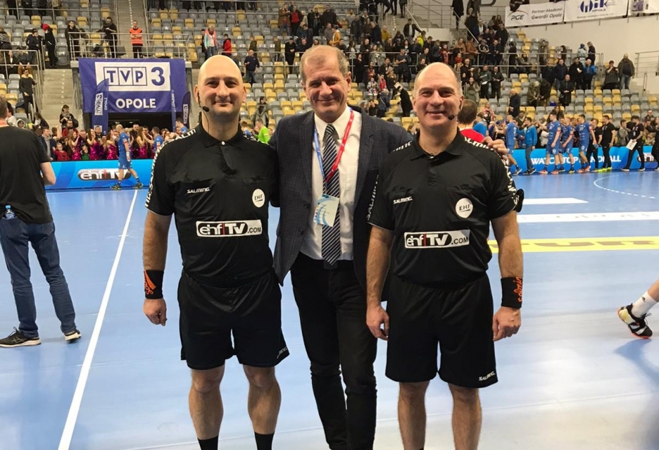 Azərbaycanlı həndbol hakimləri “Beşiktaş” – “SKA Minsk” oyununu idarə edəcəklər