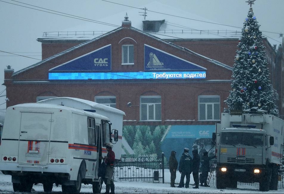 Kemerovo vilayətindəki mədəndə xilasedicilər dəstəsi ilə əlaqə kəsilib