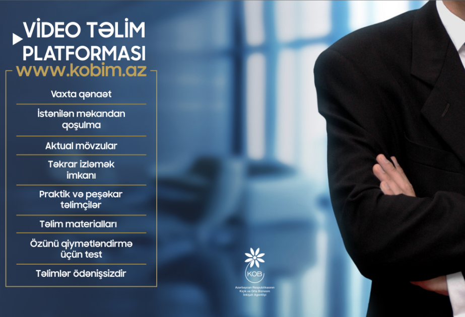 Videotəlim platformasından 200-dən çox KOB subyekti faydalanıb