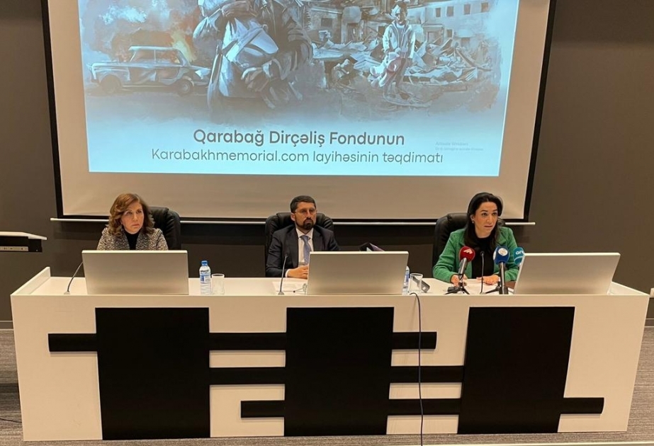 Ombudsman “Karabakh Memorial” layihəsinin təqdimatında çıxış edib