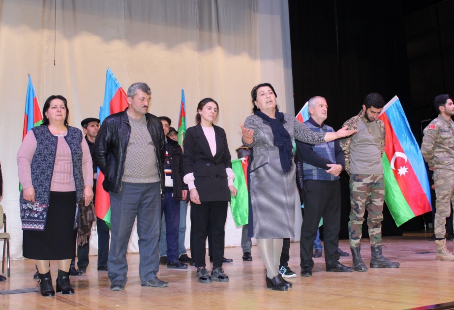 Qəbələdə “Qələbə” tamaşası nümayiş etdirilib