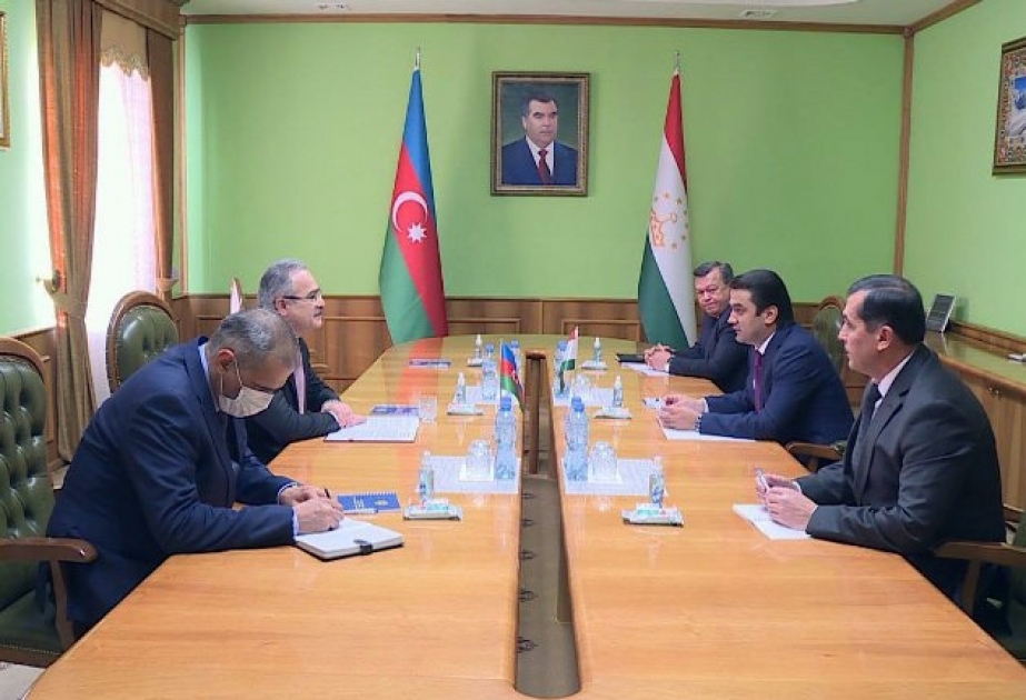 Azərbaycanla Tacikistan arasında parlamentlərarası əməkdaşlığın genişləndirilməsi məsələləri müzakirə olunub