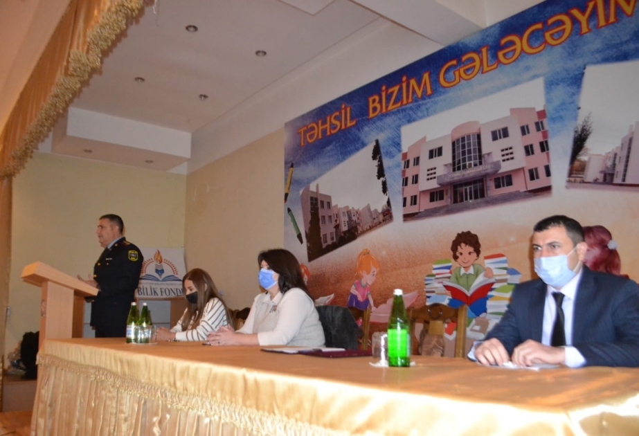 Mingəçevirdə keçirilən tədbirdə narkotik vasitələrin insan orqanizmində yaratdığı fəsadlar barədə məlumat verilib