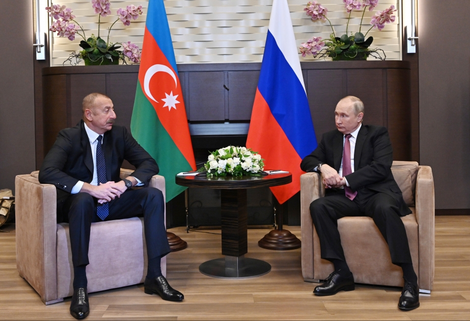 Sotchi : une rencontre bilatérale a débuté entre les présidents azerbaïdjanais et russe VIDEO