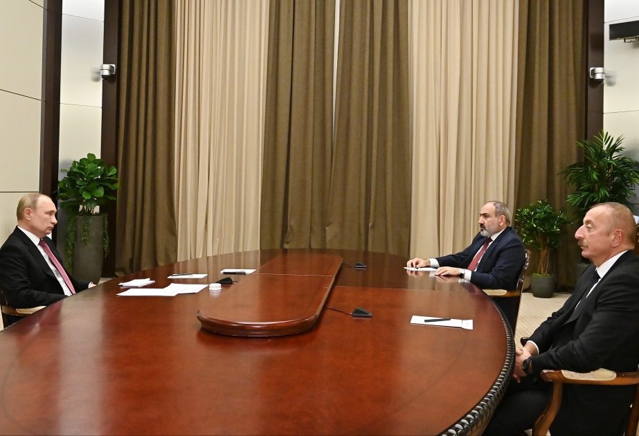 Sochi acoge la reunión trilateral entre el presidente ruso, el presidente azerbaiyano y el primer ministro armenio  ACTUALIZADO
