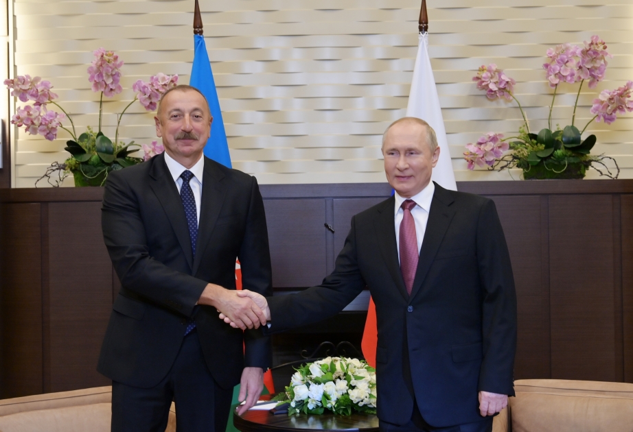 Präsident Ilham Aliyev: Wir beabsichtigen, Beziehungen zu Russland in allen Bereichen auszuweiten