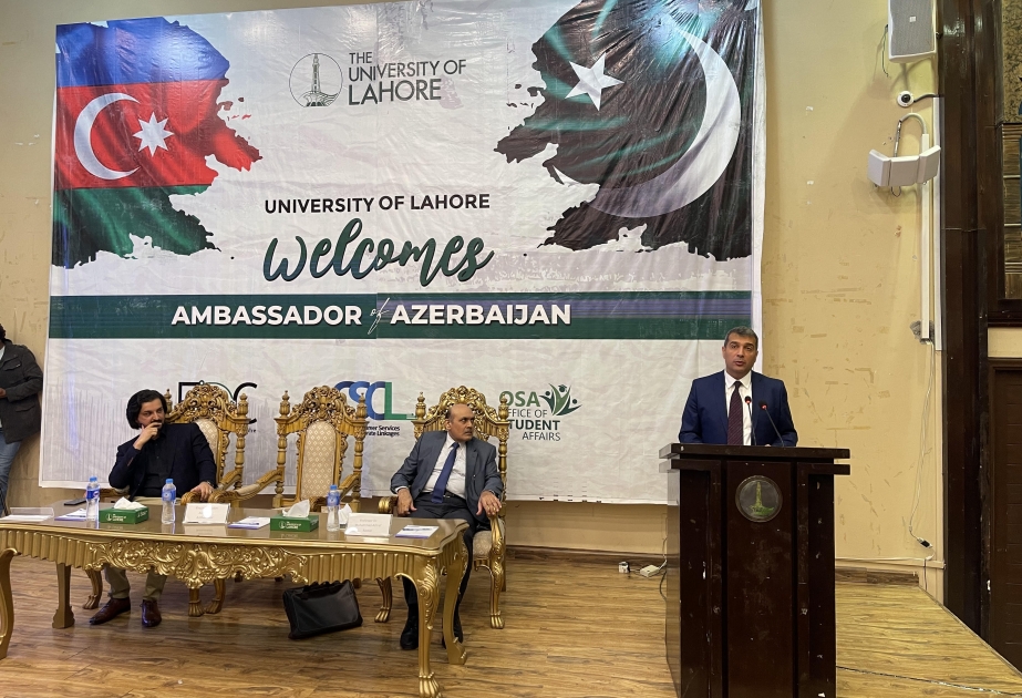 Pakistan universitetlərində “Azərbaycanın Vətən müharibəsi” mövzusunda mühazirə oxunub