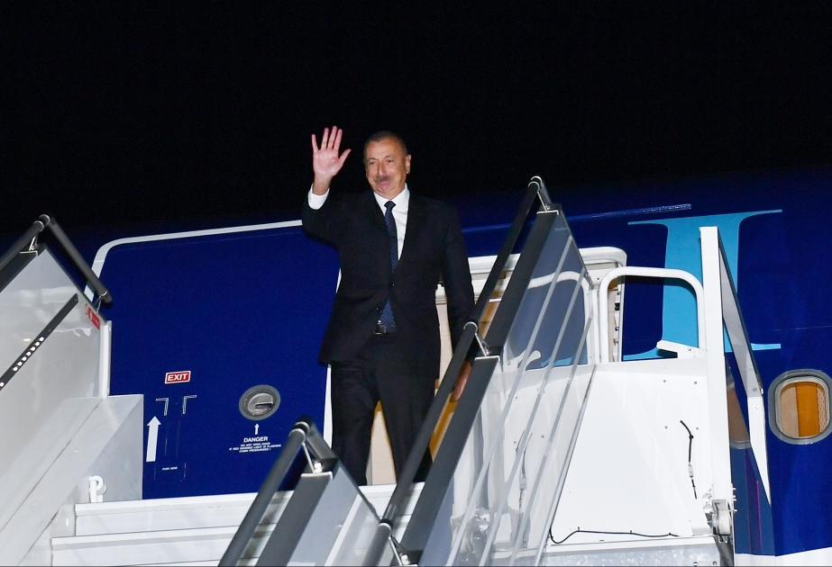 Prezident İlham Əliyevin Soçi şəhərinə işgüzar səfəri başa çatıb