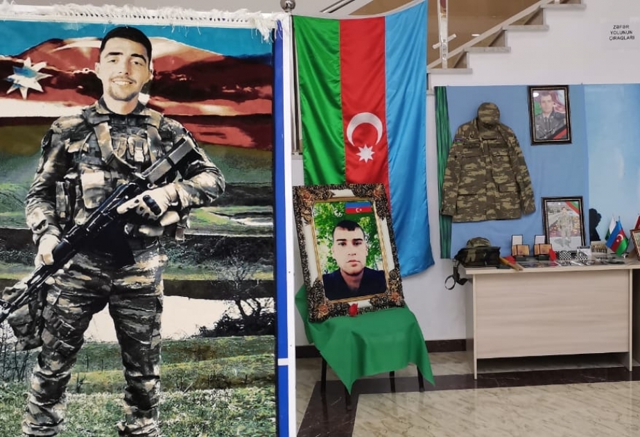 Beyləqanda şəhidlərin xatirəsinə həsr olunmuş sərgi təşkil edilib