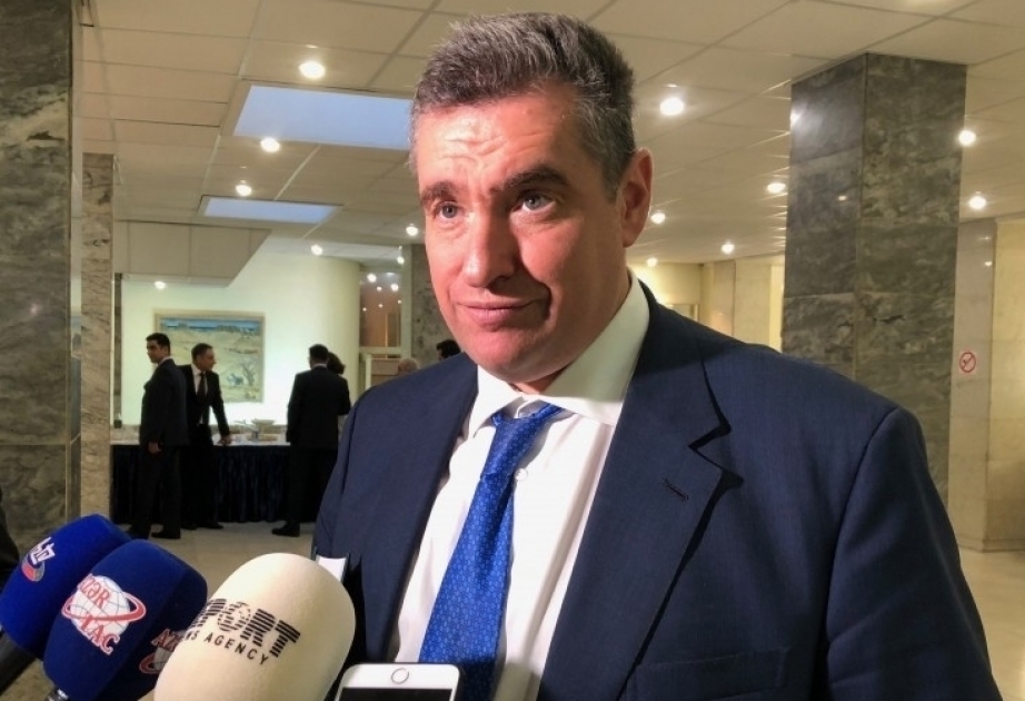 Leonid Slutski: Üçtərəfli görüşü tarixi görüş adlandırmaq olar