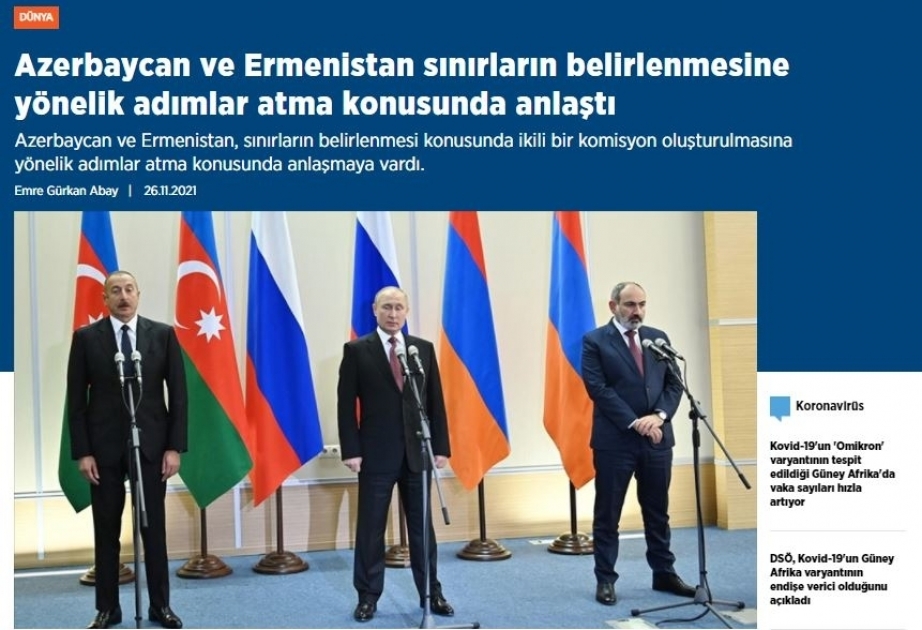 Turkish media highlight President Ilham Aliyev’s working visit to Sochi