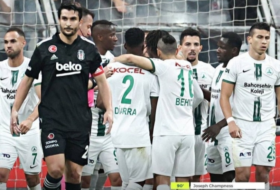 Besiktas stunned by Giresunspor 4-0 in Istanbul