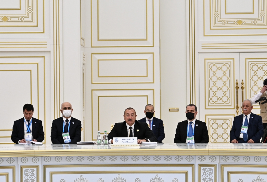 Presidente destaca los logros de Azerbaiyán en los últimos 18 años en la Cumbre de la Organización de Cooperación Económica