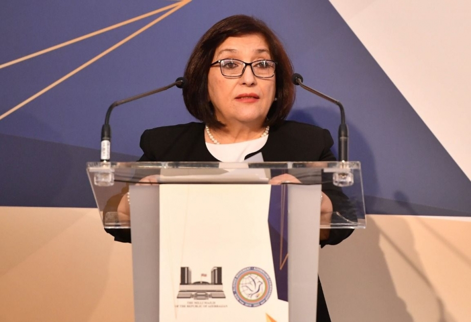 Sahibə Qafarova: Prezident İlham Əliyevin irəli sürdüyü qlobal təşəbbüslər beynəlxalq aləmdə rəğbət və dəstək qazanıb VİDEO