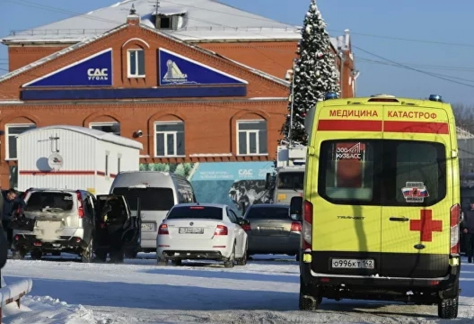 Kemerovo vilayətində mədəndə baş verən qəza nəticəsində xəsarət alanların sayı 92 nəfərə çatıb