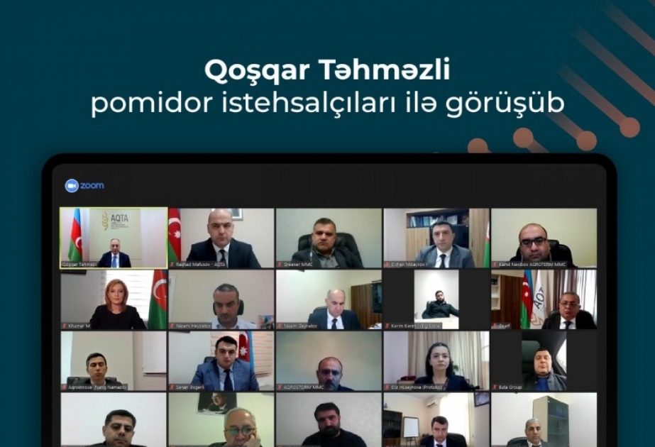 Pomidor istehsalçıları ilə görüşdə yeni ixrac icazələri haqqında məlumat verilib