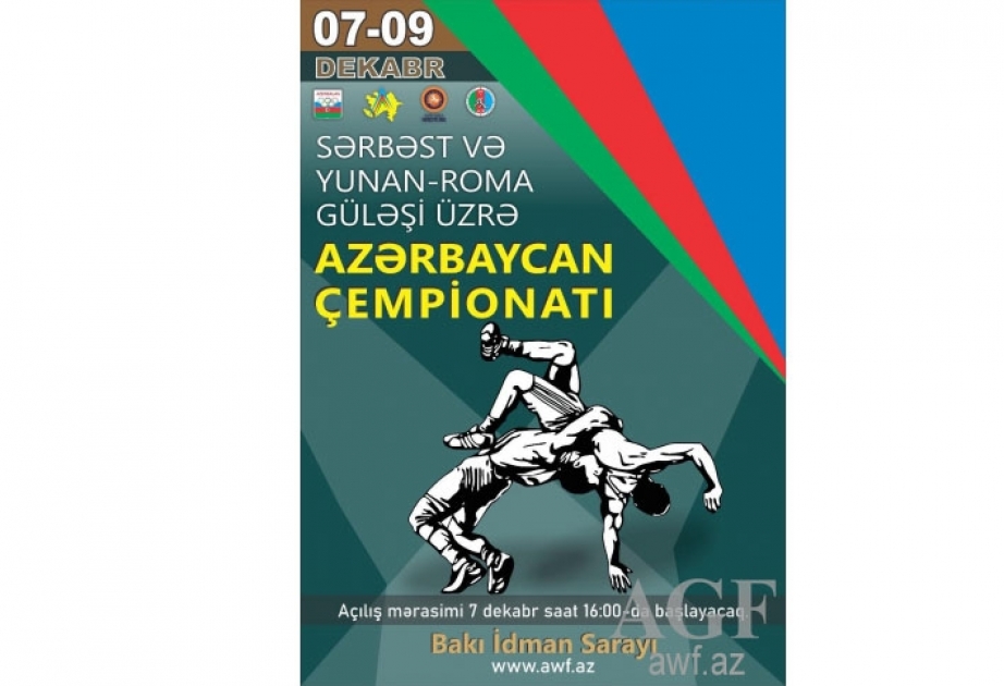 Sərbəst və yunan-Roma güləşi üzrə Azərbaycan çempionatı keçiriləcək