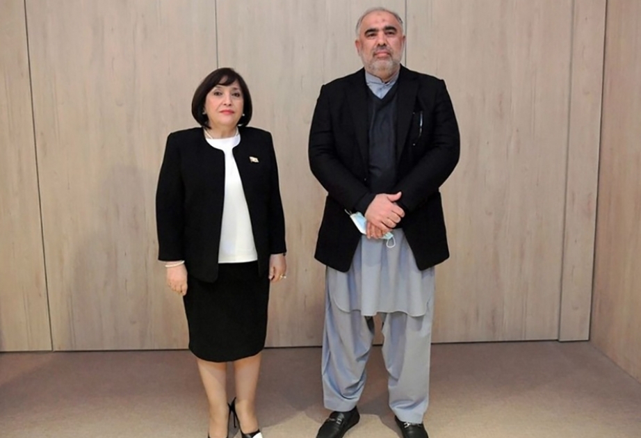 Председатель Милли Меджлиса Сахиба Гафарова встретилась с председателем Национальной ассамблеи Пакистана Асадом Кайсером